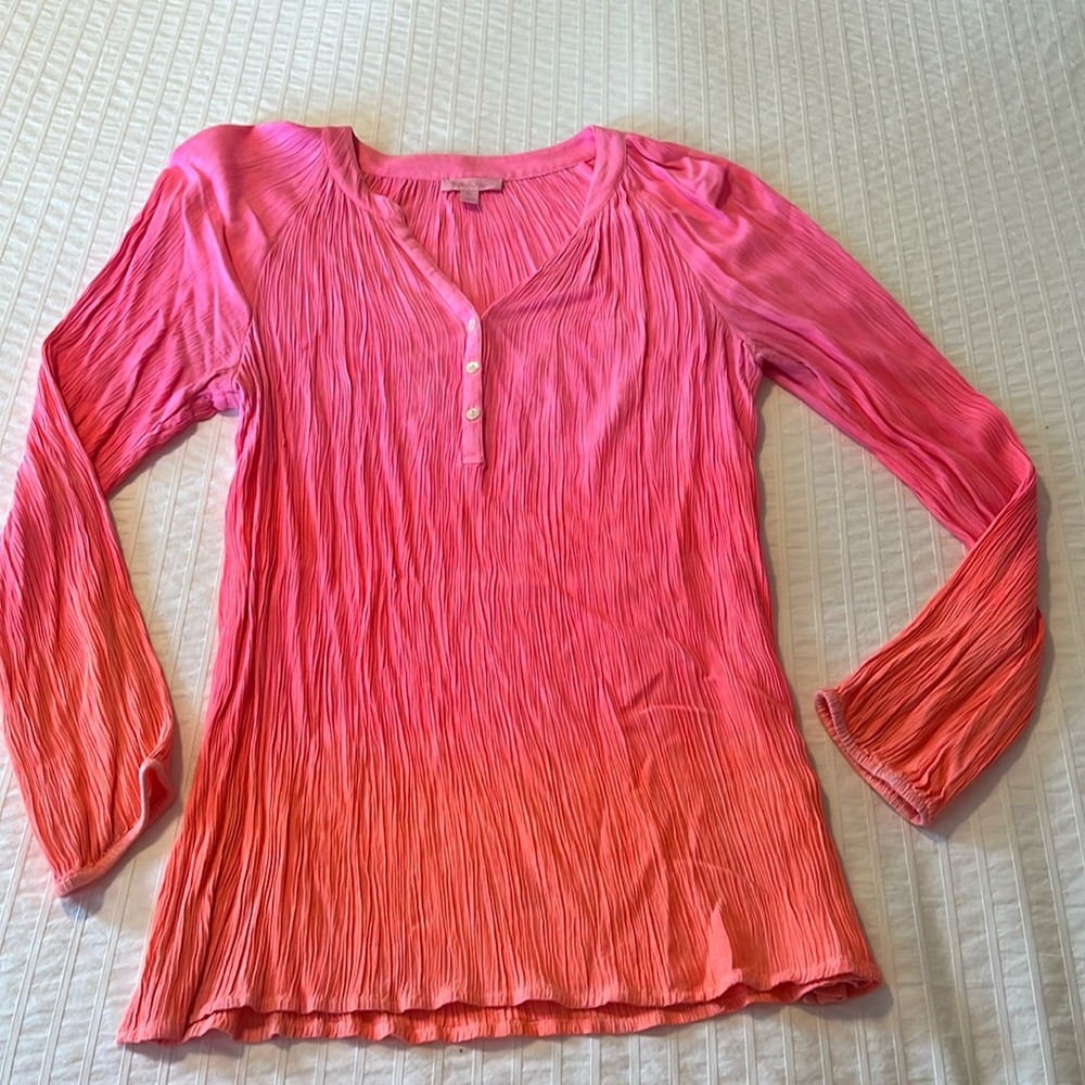 Lilly Pulitzer Ombré Elsa Top